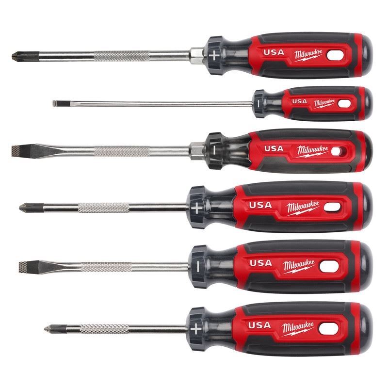 Milwaukee MT200-6 6PC Cushion Grip Screwdriver Set (USA)