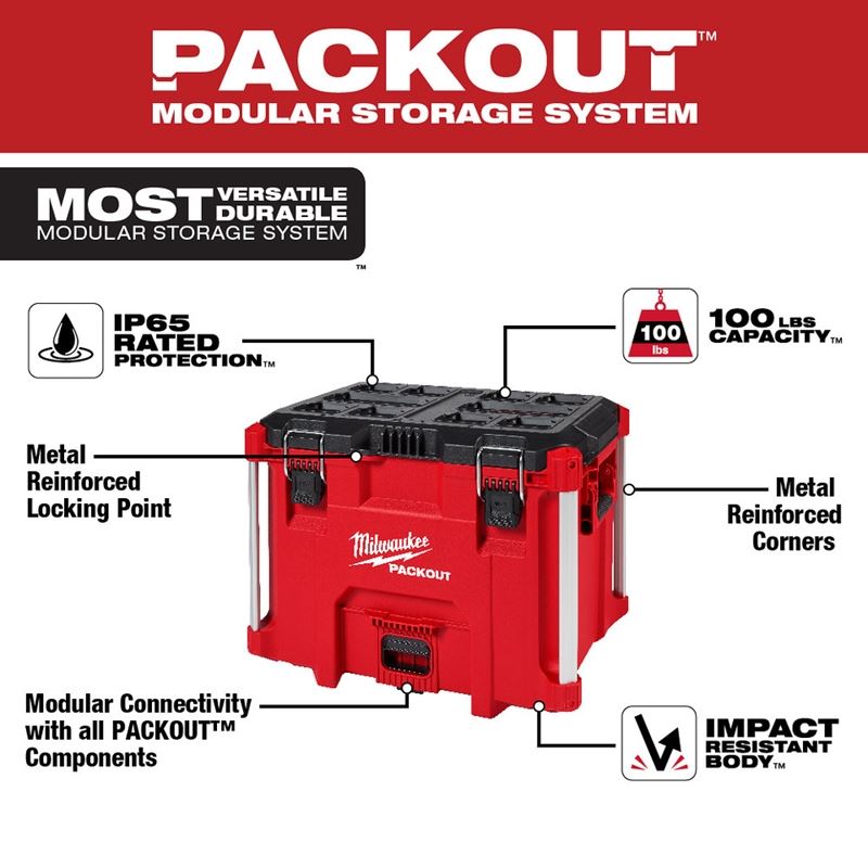 Milwaukee 48-22-8429 PACKOUT XL Tool Box