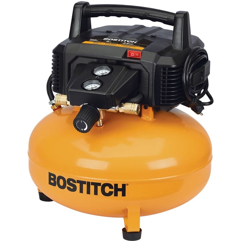 Bostitch BTFP02012 6 GALLON 150 PSI OIL-FREE COMPRESSOR