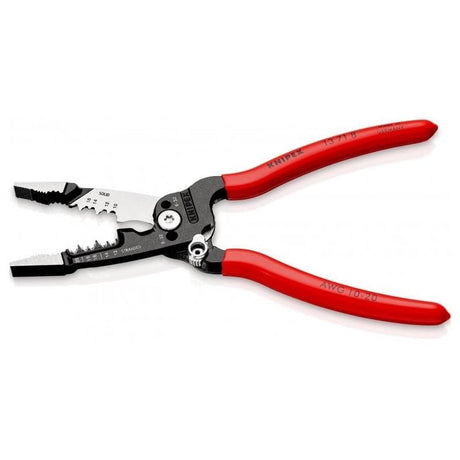 KNIPEX 13 71 8 SBA WireStripper Multifunction Electrician Pliers American style