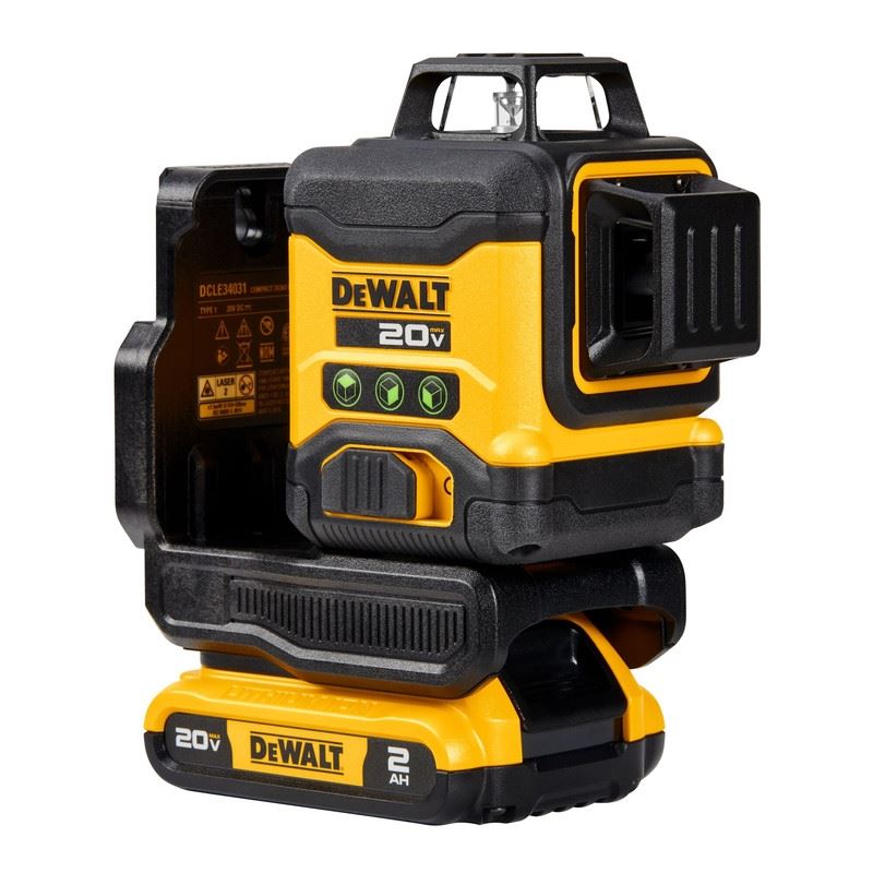 DEWALT DCLE34031D1 20V 3x360 Line Laser Kit