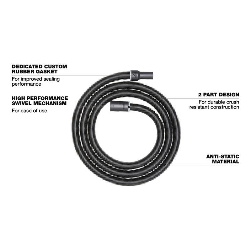 Milwaukee 49-90-1984 1-7/8in x 16' Flexible Hose