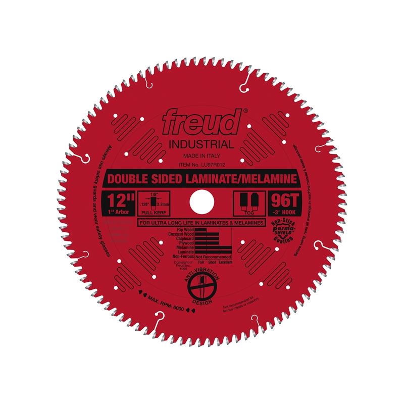 Freud | LU97R012 12" Double Sided Laminate / Melamine Blade