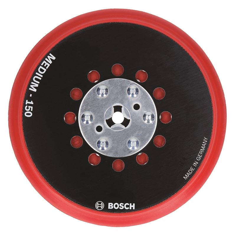 Bosch RSM6045 6 In. Medium Hook-and-Loop Multi-Hole Sanding Pad