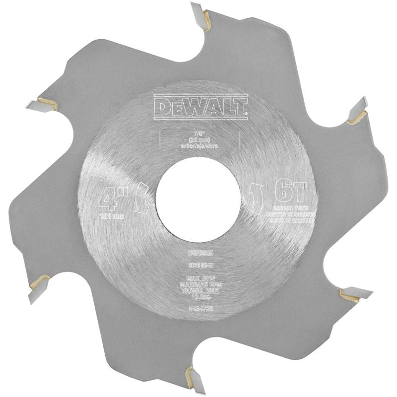 DEWALT DW6805 DEWALT 4-Inch 6 Tooth Carbide Plate Joiner Blade