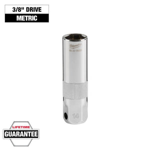 Milwaukee 48-22-9555 3/8in Drive 14MM Spark Plug Socket