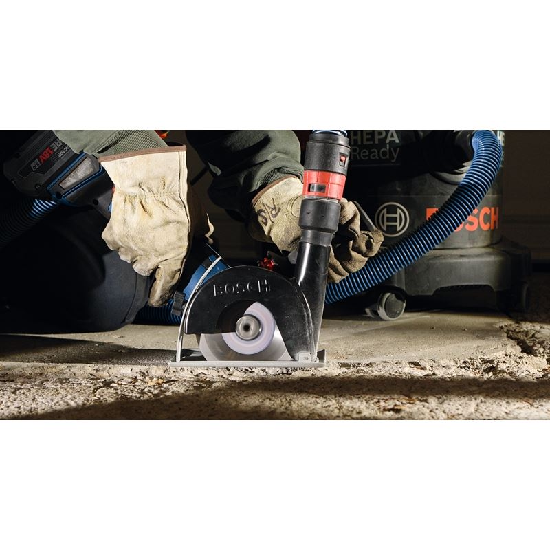 Bosch GWX18V-13PB14 PROFACTOR 18V Spitfire X-LOCK 5 - 6 In. Angle Grinder with Paddle Switch and (1) CORE 18V 8.0 Ah PROFACTOR Performance Battery