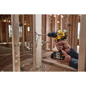 DEWALT DCD709C2 ATOMIC 20V MAX Brushless Compact Cordless 1/2 in. Hammer Drill/Driver Kit