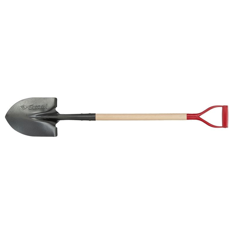 Garant GHR2FD35 Round point shovel, wood handle, D-grip