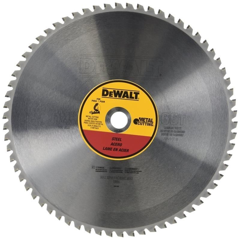 DEWALT | DW7747 14" 70Tooth Heavy Gauge Ferrous Metal Cutting Blade