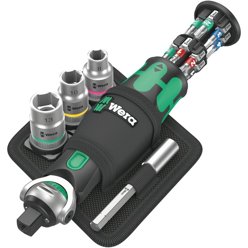 WERA 05004281001 8009 Zyklop Pocket Set 2, 18 pieces