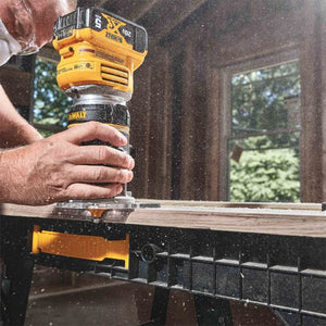 DEWALT DCW600B 20V MAX XR Cordless Compact Router (Bare Tool)