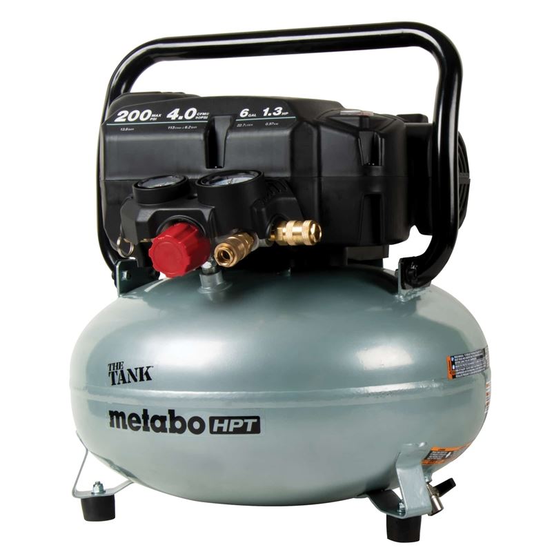 Metabo HPT EC914SM 6-Gallon High Capacity Pancake Air Compressor