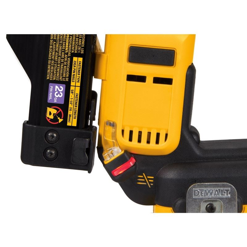 DEWALT DCN623B ATOMIC COMPACT SERIES 20V MAX Brushless Cordless 23 Ga. Pin Nailer (Tool Only)