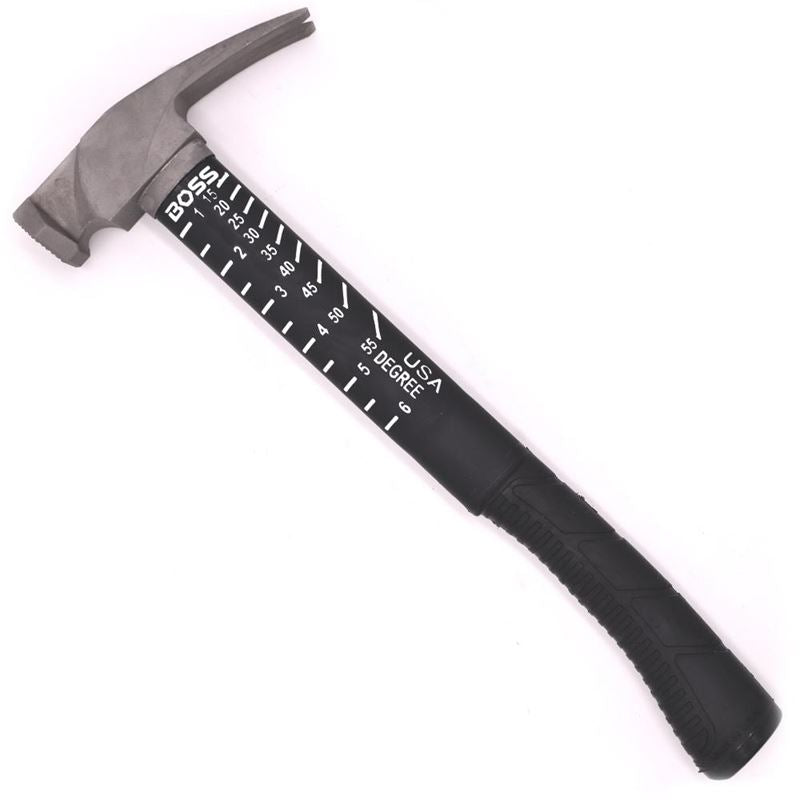 Boss BH12TIPF 12 OZ. Titanium Hybrid Hammer Fiberglass Handle