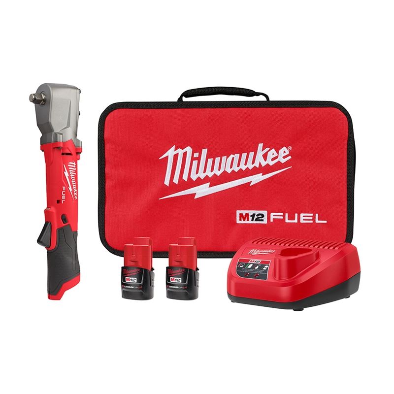 Milwaukee 2565-22 M12 FUEL 1/2in Right Angle Impact Wrench w/ Friction Ring Kit