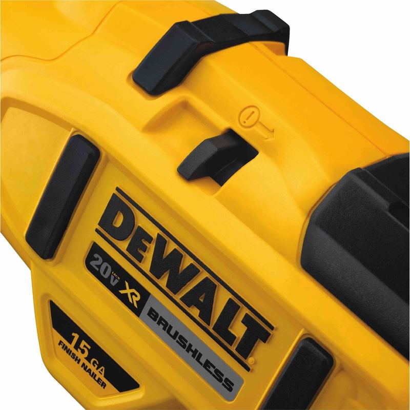 DEWALT DCN650B 20V MAX* XR 15 GA Cordless Angled Finish Nailer (Tool Only)