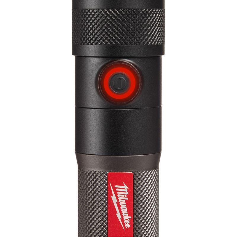 Milwaukee USB Rechargeable 1100L Twist Focus Flashlight