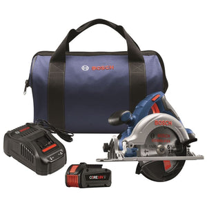 Bosch | CCS180-B14 18V 6-1/2 In. Circular Saw Kit with CORE18V Battery | BFP