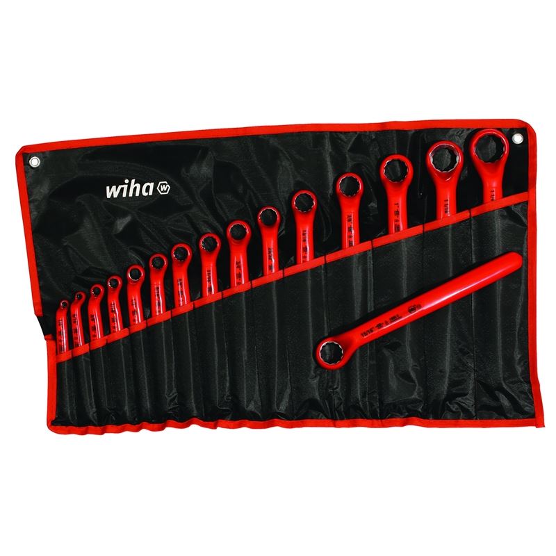 Wiha Insulated Deep Offset Wrench 16 Piece Metric Set