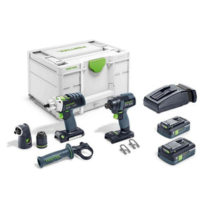 Festool 576490 Screw and Drill Set TID18 hPC I-Set PDC 18