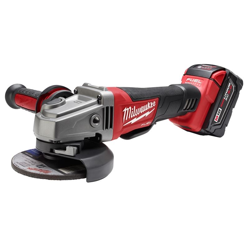 2780-22 M18 FUEL 18 Volt Lithium-Ion Brushless Cordless 4-1/2 in. / 5 in. Grinder, Paddle Switch No-Lock Kit