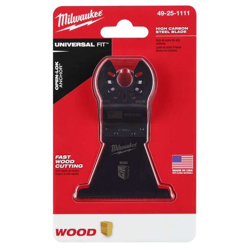 Milwaukee 49-25-1111 OPEN-LOK 2-1/2 in Hcs Wood Blade 1 Pk