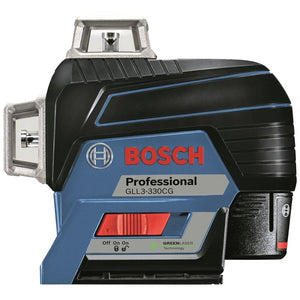 Bosch | GLL3-330CG 360 Degree Connected Green-Beam Three-Plane Leveling and Alignment-Line Laser