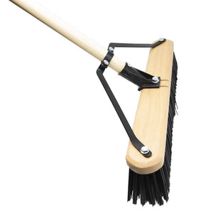 Toolway 123212 18in Push Broom-Concrete W / Brace and Handle