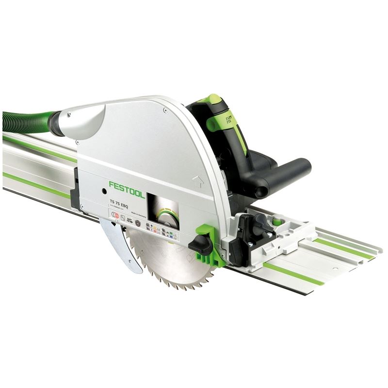 FESTOOL 575390 Plunge Cut Track Saw TS 75 EQ-F-Plus-FS