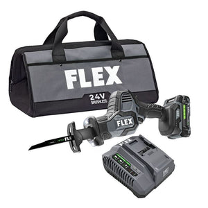 FLEX FX2241-1A 24V One-handed Reciprocating Saw Kit