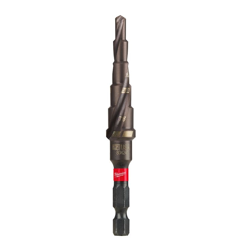 48-89-9242 3/16 - 1/2 in. #2 SHOCKWAVE Impact Duty Step Bit