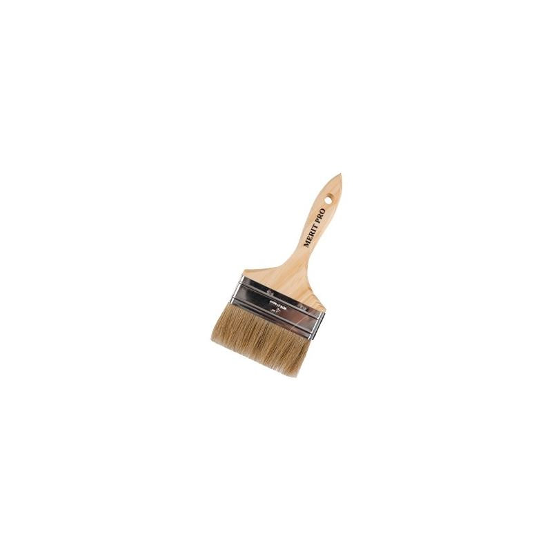 Dynamic 00029 4" White Bristle Double Thick Chip Brush