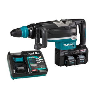 Makita HR006GM203 80V max (40VX2) XGT Brushless Cordless 2" SDS-MAX Rotary Hammer w/AWS, AFT & AVT (4.0 Ah x2 Kit)