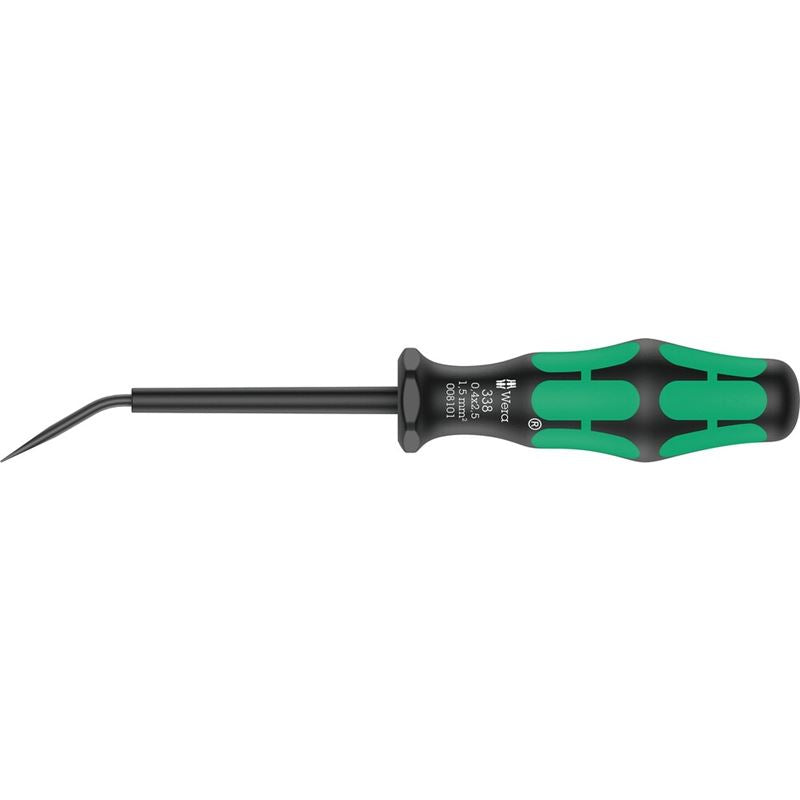 Wera 05008101001 338 Actuation Tool For Terminal Blocks (Spring Cages), 0.4 X 2.5 X 81 Mm