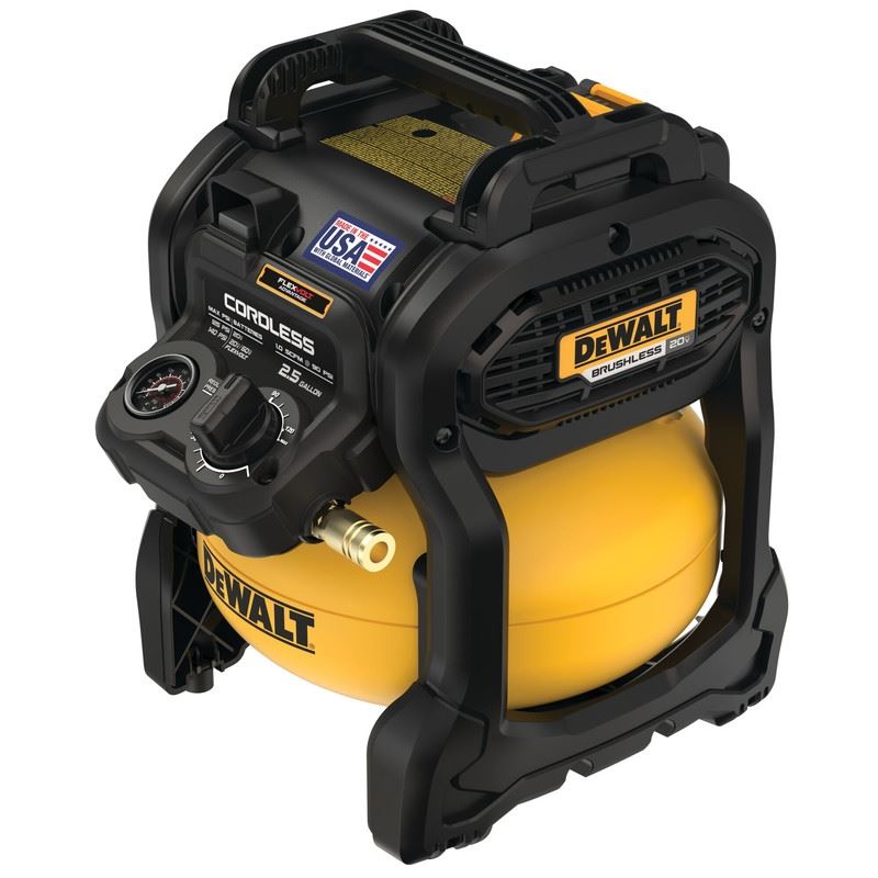 DEWALT DCC2520T1 20V MAX 2-1/2 Gal. Brushless Cordless Air Compressor Kit