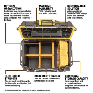 DEWALT DWST08035  TOUGHSYSTEM 2.0 Deep Compact Toolbox