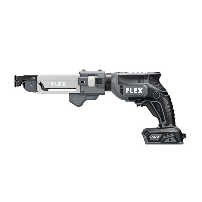 FLEX FX1611-Z 24V Brushless Drywall Screw Gun with Magazine Attachment - Bare Tool