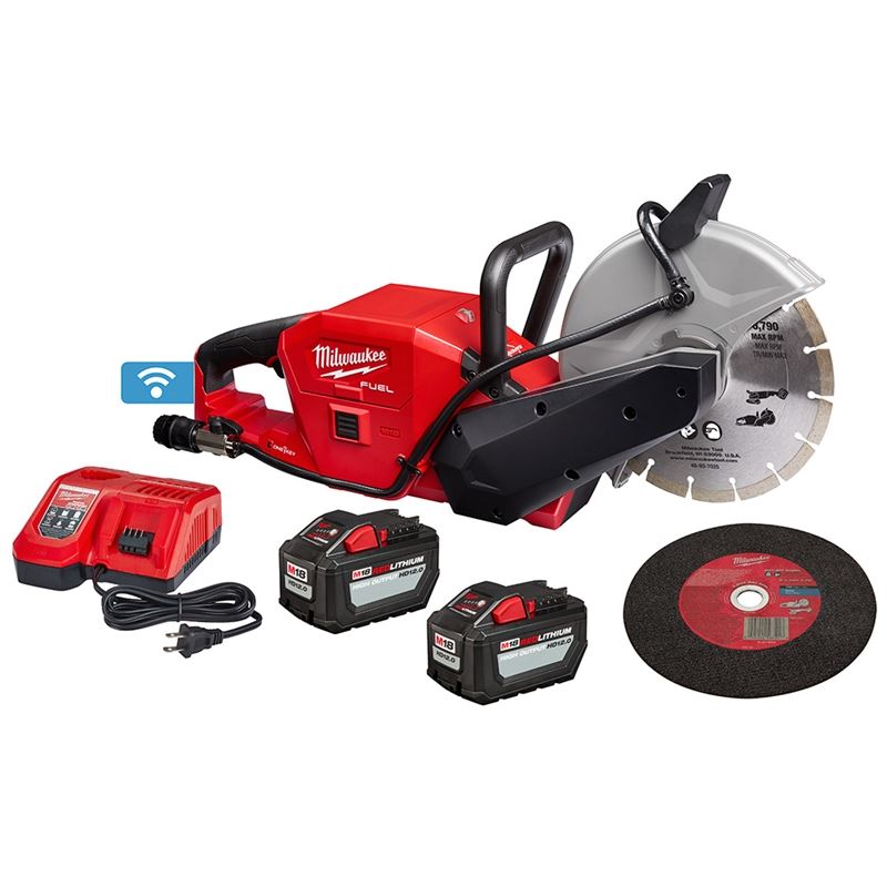 2786-22HD M18 FUEL 18 Volt Lithium-Ion Brushless Cordless 9 in. Cut-Off Saw with ONE-KEY Kit