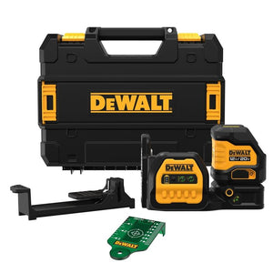 DEWALT DCLE34020GB 20V MAX CORDLESS CROSS LINE GREEN LASER (TOOL ONLY)