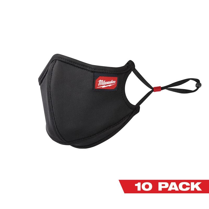 Milwaukee 48-73-4239 10PK L/XL 3 LAYER PERFORMANCE FACE MASK