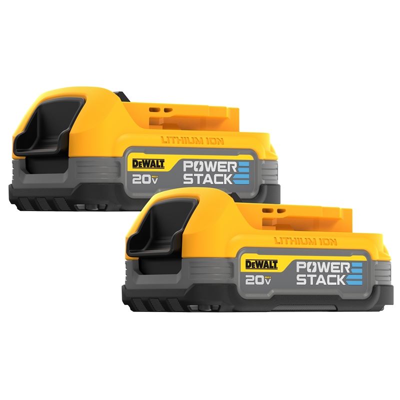 DEWALT DCBP034-2 2-Pack 20V MAX DEWALT POWERSTACK COMPACT BATTERY