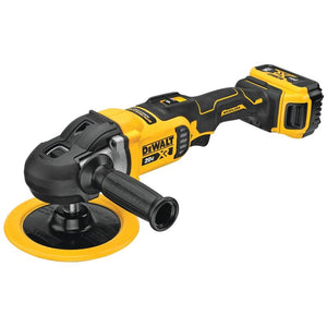 DEWALT DCM849P2 20V MAX* XRÂ® 7 in. (180mm) Cordless Variable Speed Rotary Polisher Kit