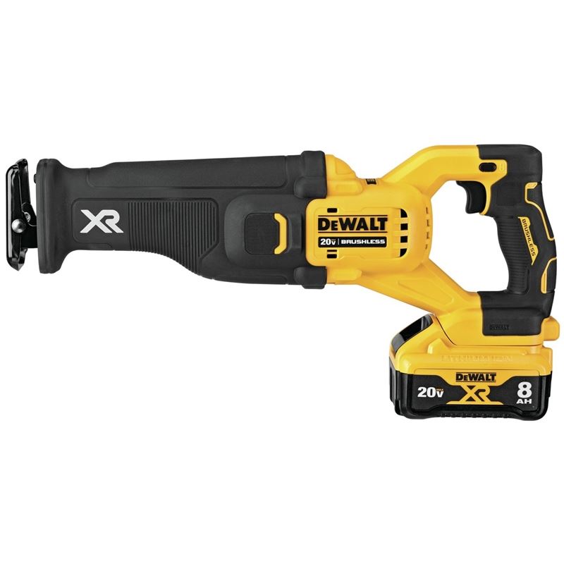 DEWALT DCS368W1 20V MAX* XR BRUSHLESS RECIPROCATING SAW WITH POWER DETECTTool Technology Kit