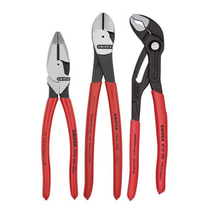 KNIPEX 9K 00 80 157 US 3 Pc Pro Pliers Set