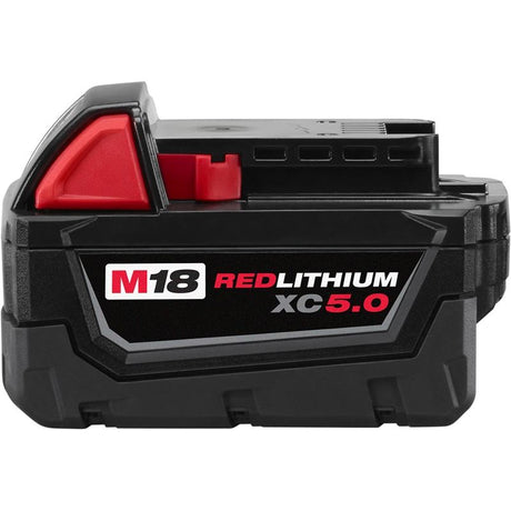 48-11-1850 M18 18 Volt Lithium-Ion Cordless REDLITHIUM XC 5.0Ah Extended Capacity Battery Pack