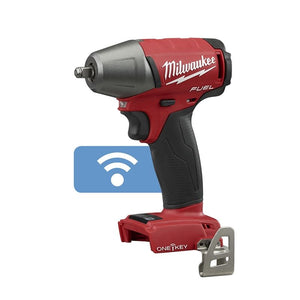 2758-20 M18 FUEL 18 Volt Lithium-Ion Brushless Cordless 3/8 in. Compact Impact Wrench with Friction Ring with ONE-KEY  - Tool Only