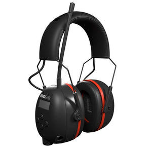 ISOtunes IT-91 AIR DEFENDER AM/FM EARMUFF - BLACK/SAETY RED