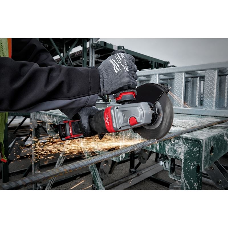 2980-20 M18 FUEL 18 Volt Lithium-Ion Brushless Cordless 4-1/2 in.-6 in. No Lock Braking Grinder with Paddle Switch  - Tool Only