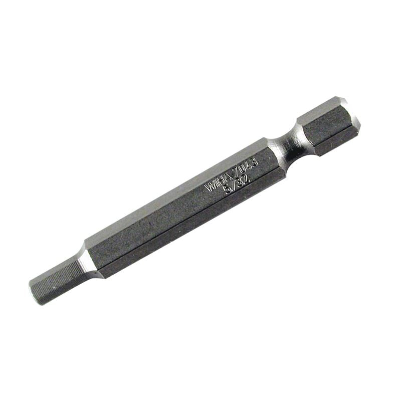 Wiha Hex Inch Power Bit 5/32 x 70mm Pack of 10 Bits